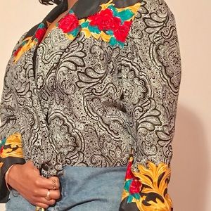 Vintage 90s Paisley Jacket SOLD❌